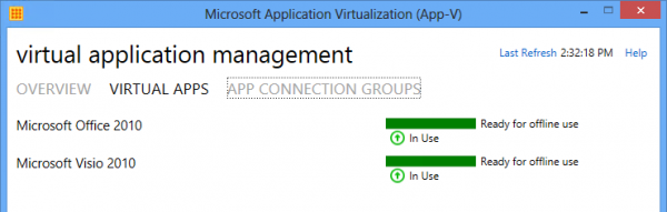 Both Office and Visio are available