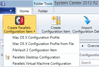 Available Configuration Items